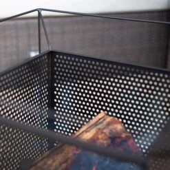 La Hacienda Quadrada Steel Firepit 14 La Hacienda Quadrada Steel Firepit -Garden & Outdoors la hacienda quadrada steel firepit5055025586355 03i bq