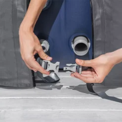 Lay-Z-Spa Grey Square Hot Tub Cover -Garden & Outdoors lay z spa grey square hot tub cover6941607321287 36c