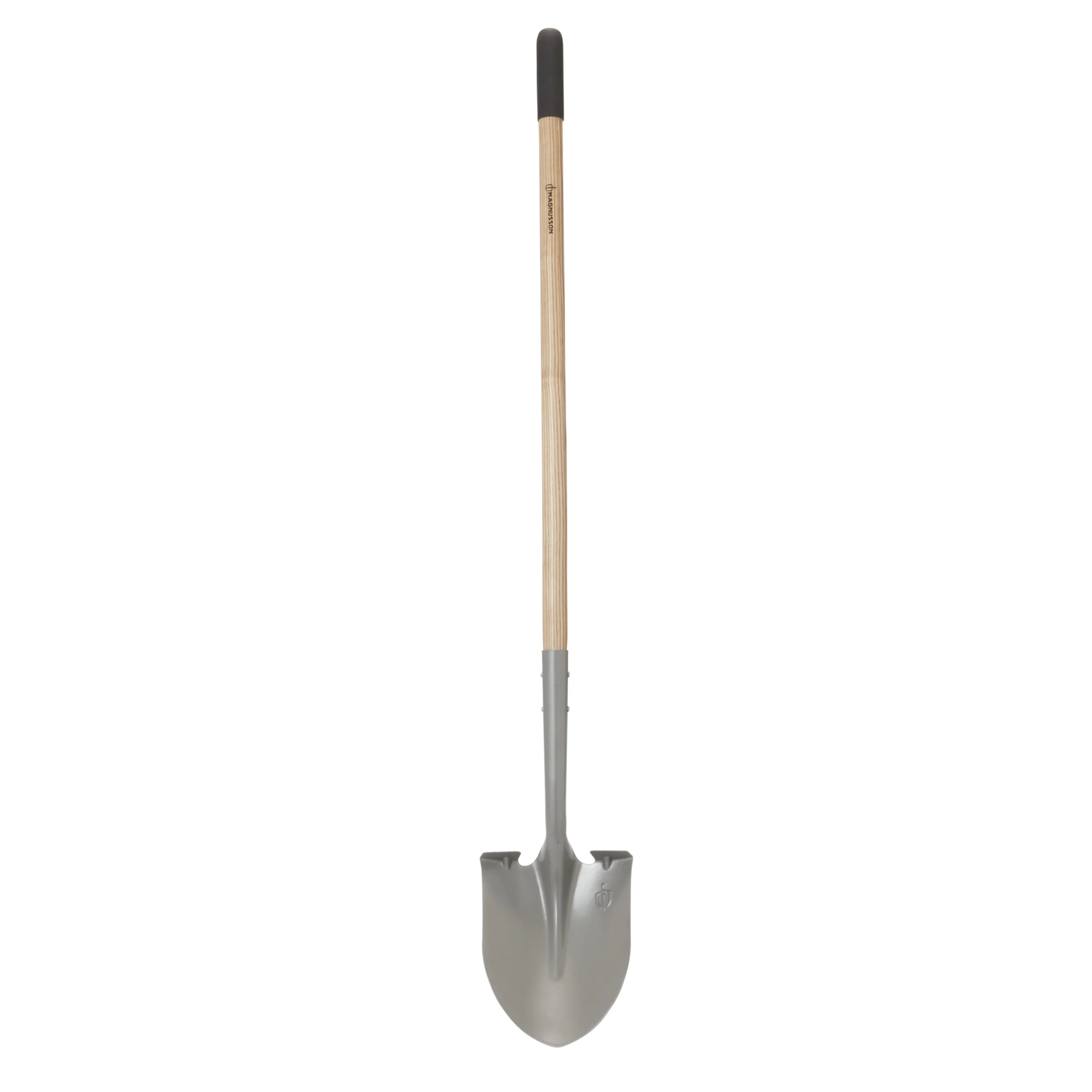 Magnusson Wooden Pointed Straight Handle Shovel 4 Magnusson Wooden Pointed Straight Handle Shovel - Image 2