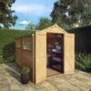 Mercia 10x6 Ft Apex Overlap Wooden 2 Door 4 Windows Shed With Floor -Garden & Outdoors mercia 10x6 ft apex overlap wooden 2 door 4 windows shed with floor5029442074412 02i
