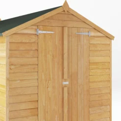 Mercia 10x6 Ft Apex Overlap Wooden 2 Door 4 Windows Shed With Floor -Garden & Outdoors mercia 10x6 ft apex overlap wooden 2 door 4 windows shed with floor5029442074412 03c