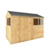 Mercia 10x6 Ft Reverse Apex Tongue & Groove Wooden 4 Windows Shed With Floor 2 Mercia 10x6 Ft Reverse Apex Tongue & Groove Wooden 4 Windows Shed With Floor -Garden & Outdoors mercia 10x6 ft reverse apex tongue groove wooden 4 windows shed with floor5029442006567 01c bq