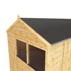 Mercia 10x6 Ft Reverse Apex Tongue & Groove Wooden 4 Windows Shed With Floor 15 Mercia 10x6 Ft Reverse Apex Tongue & Groove Wooden 4 Windows Shed With Floor -Garden & Outdoors mercia 10x6 ft reverse apex tongue groove wooden 4 windows shed with floor5029442006567 39c bq