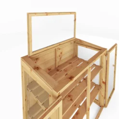 Mercia 4x2 Greenhouse With Flap Vent 12 Mercia 4x2 Greenhouse With Flap Vent -Garden & Outdoors mercia 4x2 greenhouse with flap vent5029442092782 36c bq