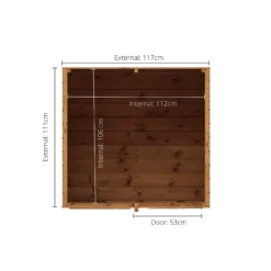 Mercia 4x4 Snug Apex Shiplap Playhouse - Assembly Service Included -Garden & Outdoors mercia 4x4 snug apex shiplap playhouse assembly service included5029442002170 02t bq