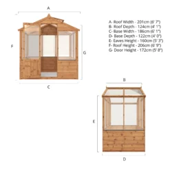 Mercia 4x6 Greenhouse With Flap Vent -Garden & Outdoors mercia 4x6 greenhouse with flap vent5029442087849 01i bq