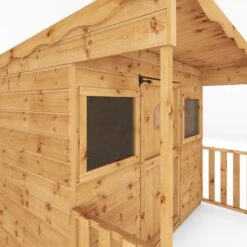Mercia 6x5 Timber Playhouse Assembly Required -Garden & Outdoors mercia 6x5 timber playhouse assembly required5029442089683 03c
