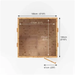 Mercia 7x6 Dutch Apex Tongue & Groove Playhouse - Assembly Service Included -Garden & Outdoors mercia 7x6 dutch apex tongue groove playhouse assembly service included5029442002323 01t bq
