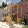 Mercia 8x4 Lean To Greenhouse With Adjustable Vent -Garden & Outdoors mercia 8x4 lean to greenhouse with adjustable vent5029442076096 01i bq