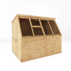 Front Page -Garden & Outdoors mercia 8x6 ft pent tongue groove wooden 5 windows potting shed with floor5029442078182 01c