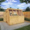 Mercia 8x6 Ft Pent Tongue & Groove Wooden 5 Windows Potting Shed With Floor -Garden & Outdoors mercia 8x6 ft pent tongue groove wooden 5 windows potting shed with floor5029442078182 01i