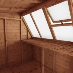 Mercia 8x6 Ft Pent Tongue & Groove Wooden 5 Windows Potting Shed With Floor 17 Mercia 8x6 Ft Pent Tongue & Groove Wooden 5 Windows Potting Shed With Floor -Garden & Outdoors mercia 8x6 ft pent tongue groove wooden 5 windows potting shed with floor5029442078182 05c