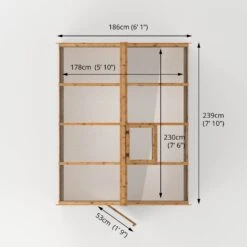 Mercia 8x6 Greenhouse With Flap Vent 17 Mercia 8x6 Greenhouse With Flap Vent -Garden & Outdoors mercia 8x6 greenhouse with flap vent5029442087863 02i bq