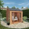 Mercia 8x8 Reverse Apex Tongue & Groove Summer House With Bi-fold Door -Garden & Outdoors mercia 8x8 reverse apex tongue groove summer house with bi fold door5029442089720 01c bq