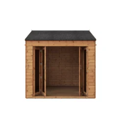 Mercia 8x8 Reverse Apex Tongue & Groove Summer House With Bi-fold Door 11 Mercia 8x8 Reverse Apex Tongue & Groove Summer House With Bi-fold Door -Garden & Outdoors mercia 8x8 reverse apex tongue groove summer house with bi fold door5029442089720 02c BQ