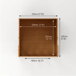 Mercia 8x8 Reverse Apex Tongue & Groove Summer House With Bi-fold Door 17 Mercia 8x8 Reverse Apex Tongue & Groove Summer House With Bi-fold Door -Garden & Outdoors mercia 8x8 reverse apex tongue groove summer house with bi fold door5029442089720 02t bq