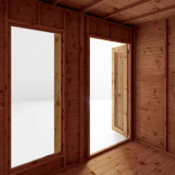 Mercia Maine 12x6 Ft Pent Shiplap Wooden Summer House With Double Door -Garden & Outdoors mercia maine 12x6 ft pent shiplap wooden summer house with double door5029442008905 06c