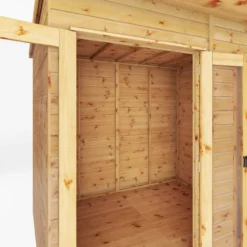 Mercia Maine 16x6 Ft Pent Shiplap Wooden Summer House With Double Door 15 Mercia Maine 16x6 Ft Pent Shiplap Wooden Summer House With Double Door -Garden & Outdoors mercia maine 16x6 ft pent shiplap wooden summer house with double door5029442008714 04c