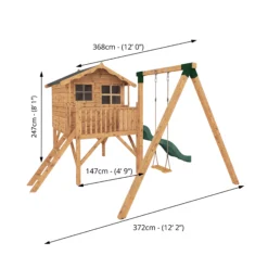 Mercia Poppy Brown Slide -Garden & Outdoors mercia poppy brown slide5029442076393 01t bq