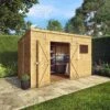 Mercia Premium 12x8 Ft Pent Shiplap Wooden 2 Door Shed With Floor -Garden & Outdoors mercia premium 12x8 ft pent shiplap wooden 2 door shed with floor5029442009315 02i