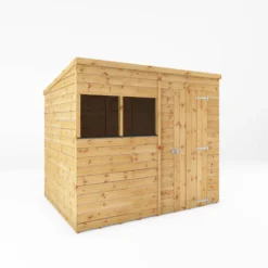 Mercia Premium Pent Shiplap Solid Wood Shed With Floor 12 Mercia Premium Pent Shiplap Solid Wood Shed With Floor -Garden & Outdoors mercia premium pent shiplap solid wood shed with floor5029442006642 01c
