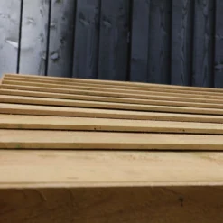 Mercia Single Solid Wood Log Store -Garden & Outdoors mercia single solid wood log store5029442012612 04c