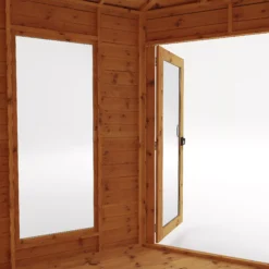 Mercia Summer House 12x8 Ft Pent Shiplap Solid Wood Summer House With Double Door -Garden & Outdoors mercia summer house 12x8 ft pent shiplap solid wood summer house with double door5029442002569 05c bq