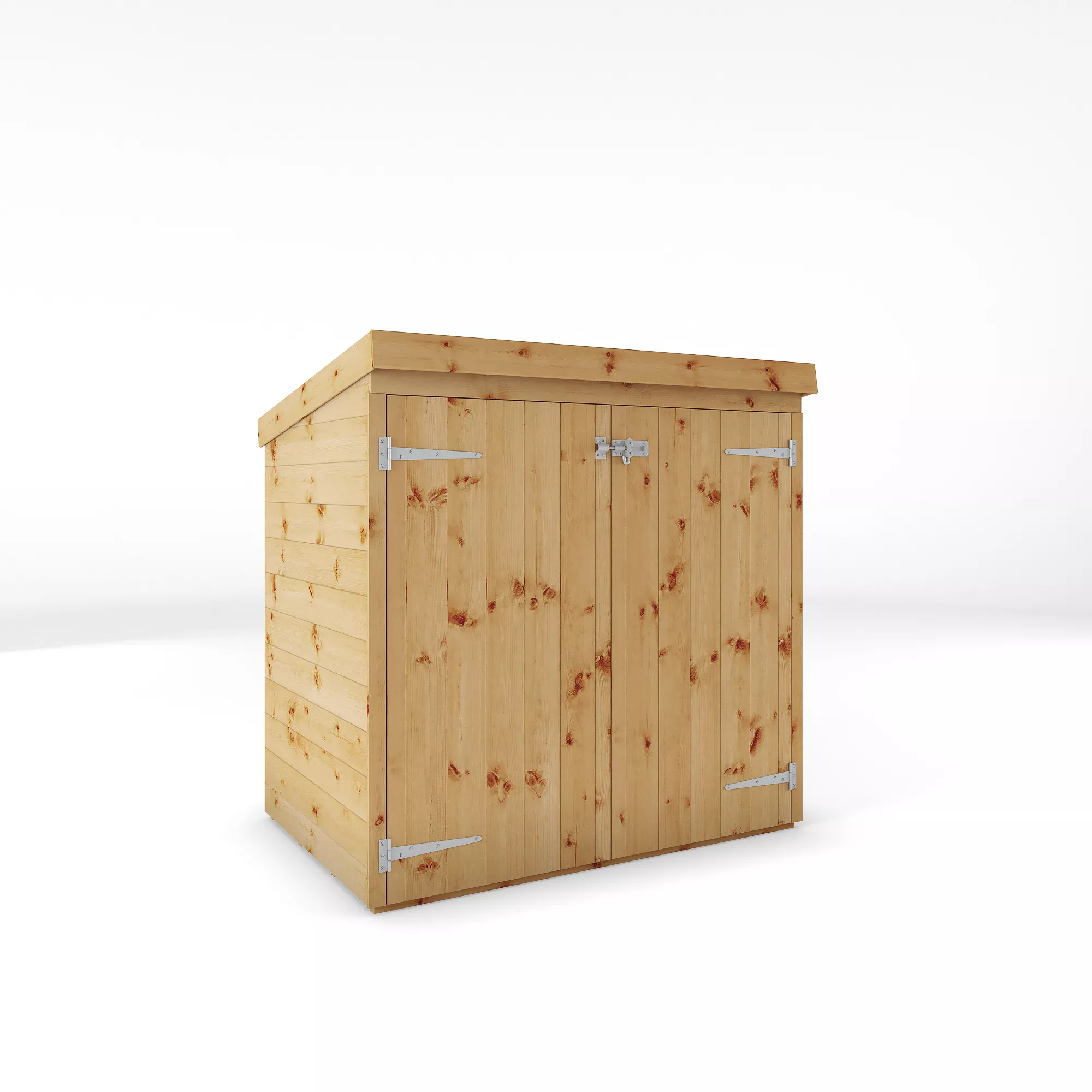 Mercia Tongue & Groove Solid Wood 3x5 Pent Garden Storage 4 Mercia Tongue & Groove Solid Wood 3x5 Pent Garden Storage - Image 2