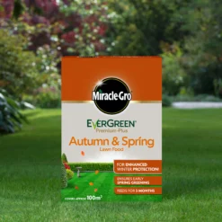Miracle-Gro Autumn & Spring Lawn Fertiliser Granules 100m² 2kg -Garden & Outdoors miracle gro autumn spring lawn fertiliser granules 100m 2kg5010272183603 01i bq