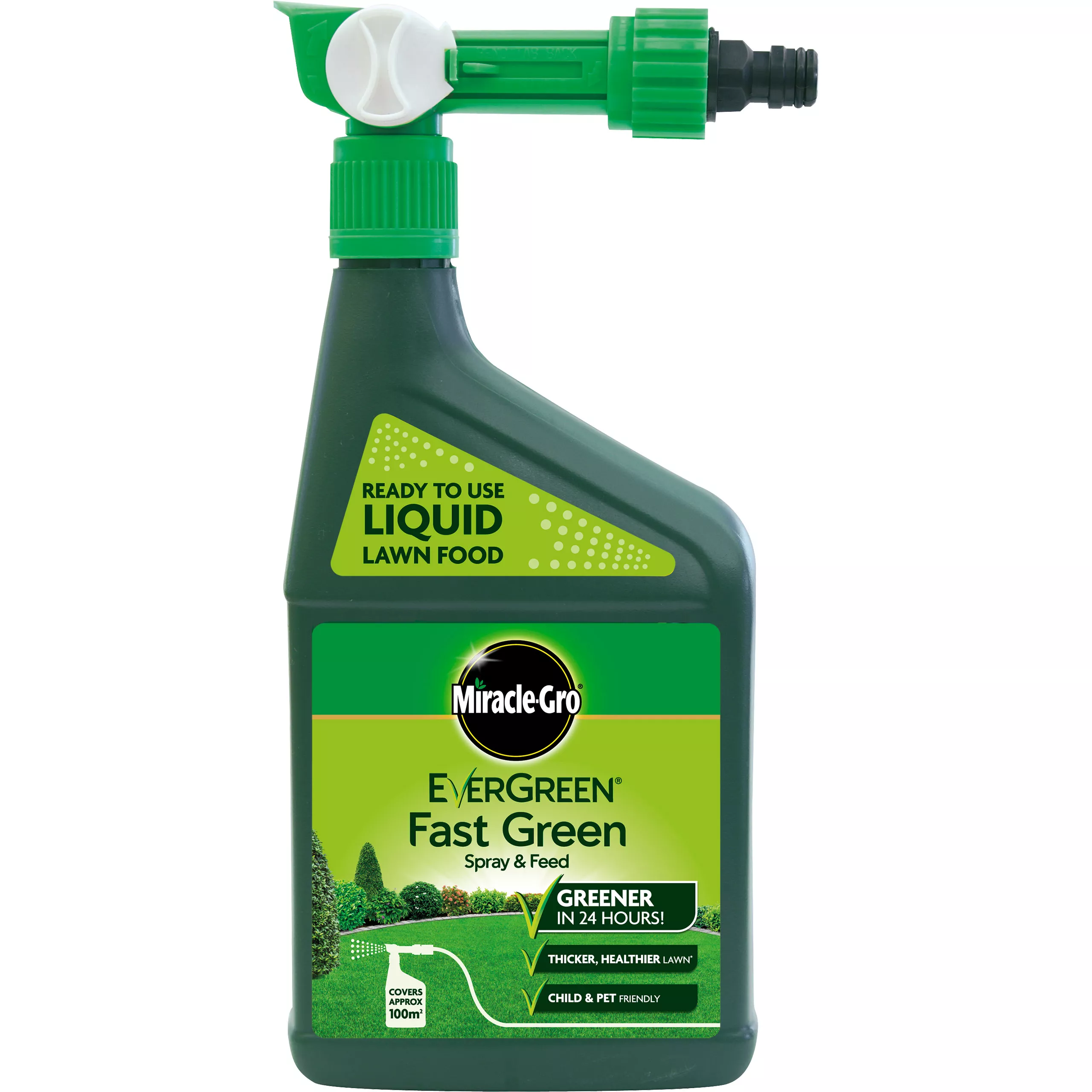 Miracle-Gro Fast Green Liquid Spray & Feed 1L 3 Miracle-Gro Fast Green Liquid Spray & Feed 1L