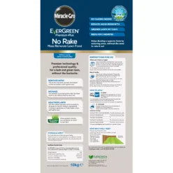 Miracle-Gro No Rake Lawn Fertiliser Granules 200m² 20kg -Garden & Outdoors miracle gro no rake lawn fertiliser granules 200m 20kg5010272183788 04c BQ