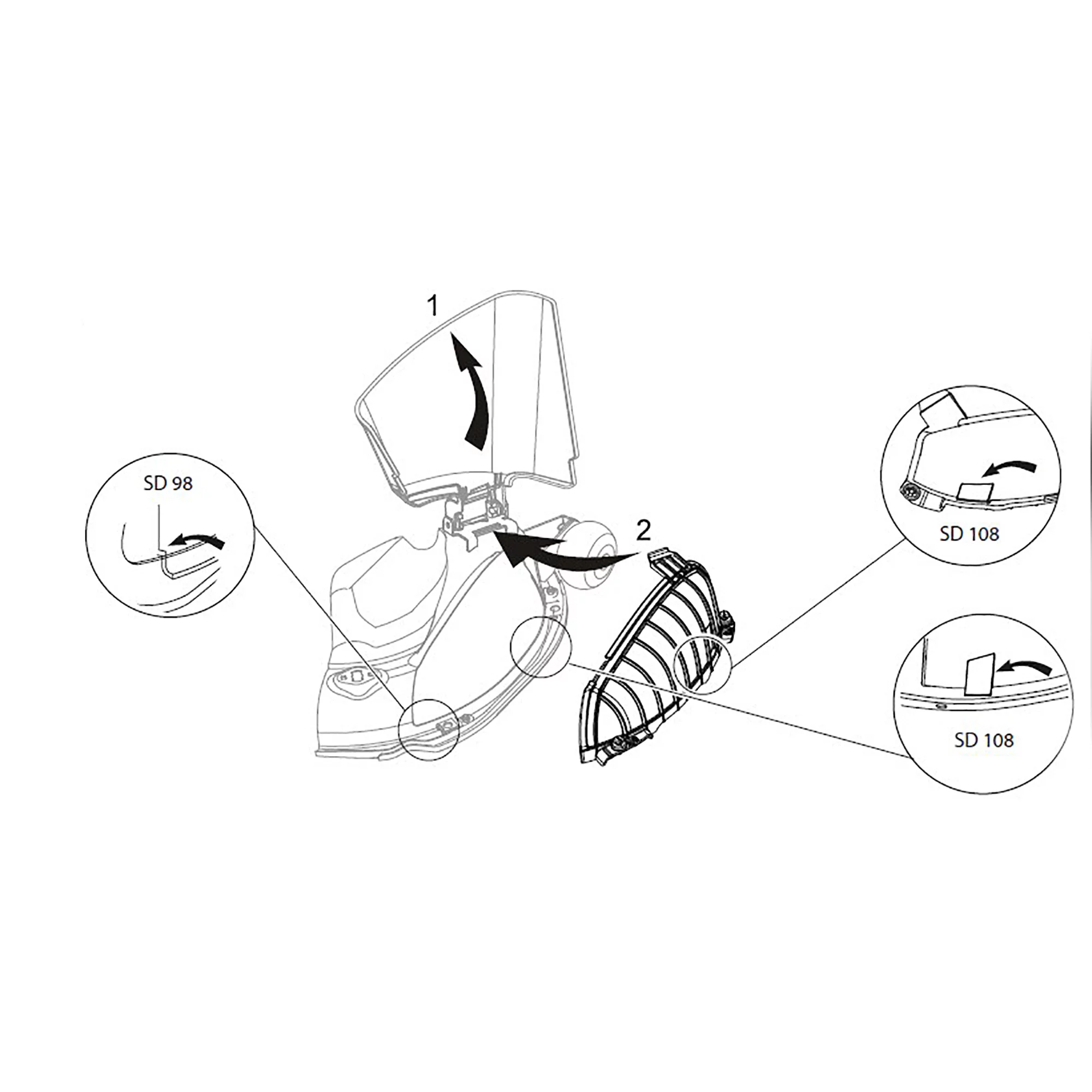 Mountfield Mulching Plug SD108 4 Mountfield Mulching Plug SD108 - Image 2
