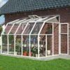 Palram - Canopia 6X10 Barn Plastic Sun Room - Base Not Included -Garden & Outdoors palram canopia 6x10 barn plastic sun room base not included7290103121518 01i bq