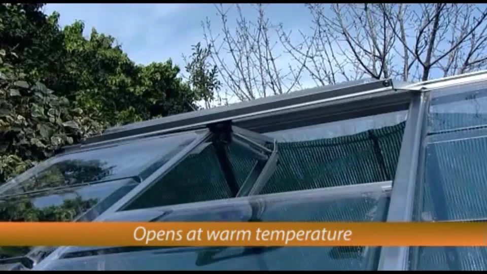 Palram - Canopia Automatic Greenhouse Window Vent 4 Palram - Canopia Automatic Greenhouse Window Vent - Image 2