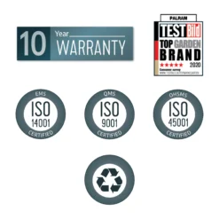 Palram - Canopia Dallas Grey Rectangular Gazebo, (W)6.12m (D)3.64m - Assembly Required -Garden & Outdoors palram canopia dallas grey rectangular gazebo w 6 12m d 3 64m assembly required7290108601954 02t bq