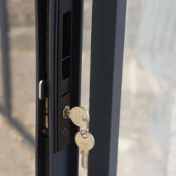 Palram - Canopia Garda Grey Hexagonal Gazebo, (W)5.17m (D)5.95m - Assembly Required -Garden & Outdoors palram canopia garda grey hexagonal gazebo w 5 17m d 5 95m assembly required7290108137040 09i bq