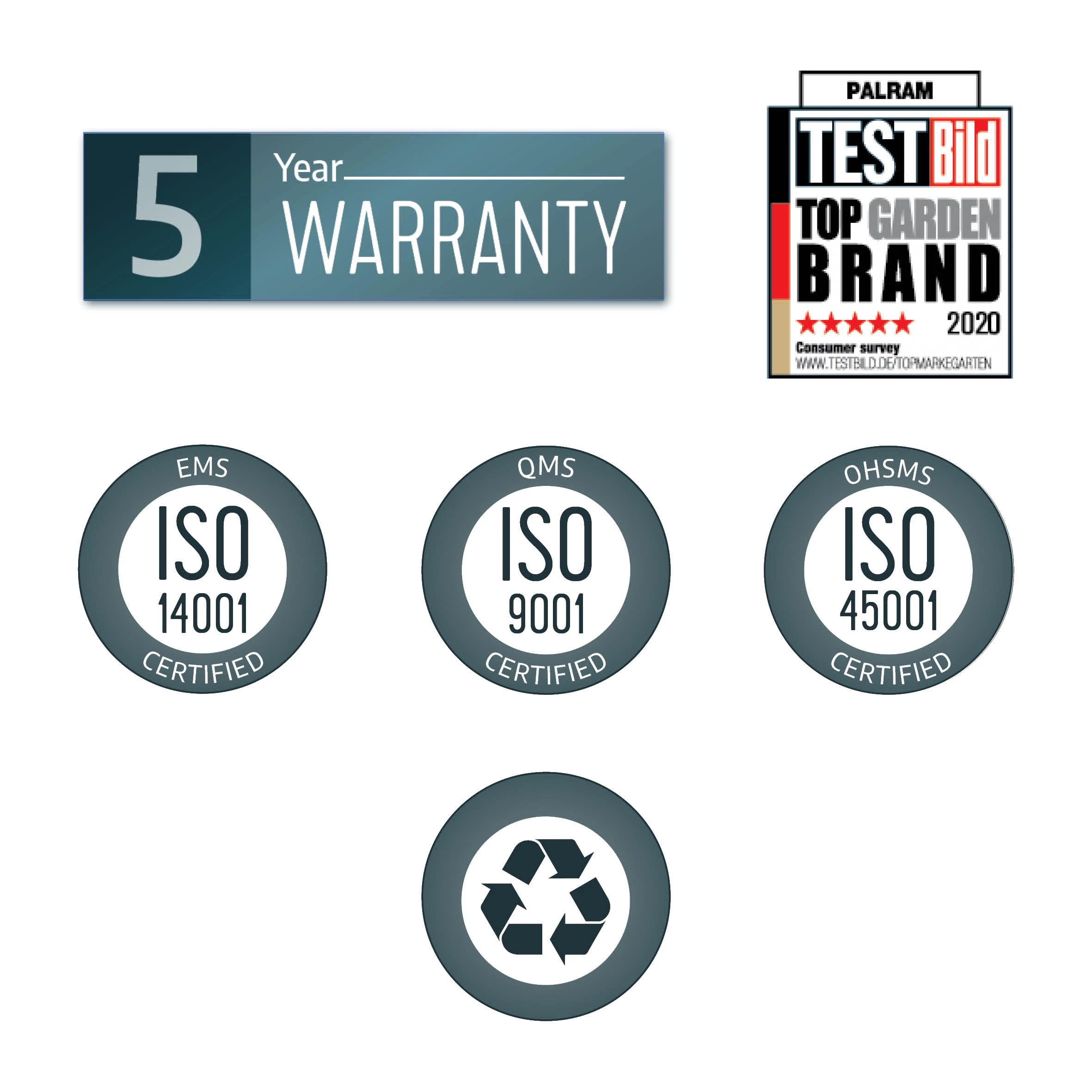 Palram - Canopia Harmony Grey 6X8 Greenhouse 10 Palram - Canopia Harmony Grey 6X8 Greenhouse - Image 8