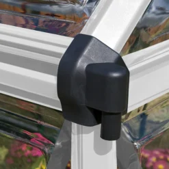 Palram - Canopia Harmony Silver 6x10 Greenhouse -Garden & Outdoors palram canopia harmony silver 6x10 greenhouse7290103110840 04i bq