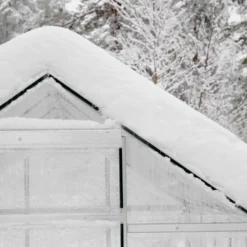 Palram - Canopia Harmony Silver 6x10 Greenhouse -Garden & Outdoors palram canopia harmony silver 6x10 greenhouse7290103110840 05i bq