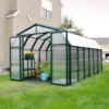 Palram - Canopia Hobby Gardner Green 8x12 Greenhouse -Garden & Outdoors palram canopia hobby gardner green 8x12 greenhouse7290103121662 01i bq