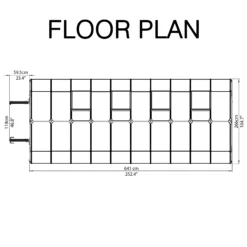 Palram - Canopia Hobby Gardner Green 8x20 Greenhouse 13 Palram - Canopia Hobby Gardner Green 8x20 Greenhouse -Garden & Outdoors palram canopia hobby gardner green 8x20 greenhouse7290103121686 02t