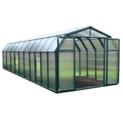 Palram - Canopia Hobby Gardner Green 8x20 Greenhouse 9 Palram - Canopia Hobby Gardner Green 8x20 Greenhouse -Garden & Outdoors palram canopia hobby gardner green 8x20 greenhouse7290103121686 03c bq