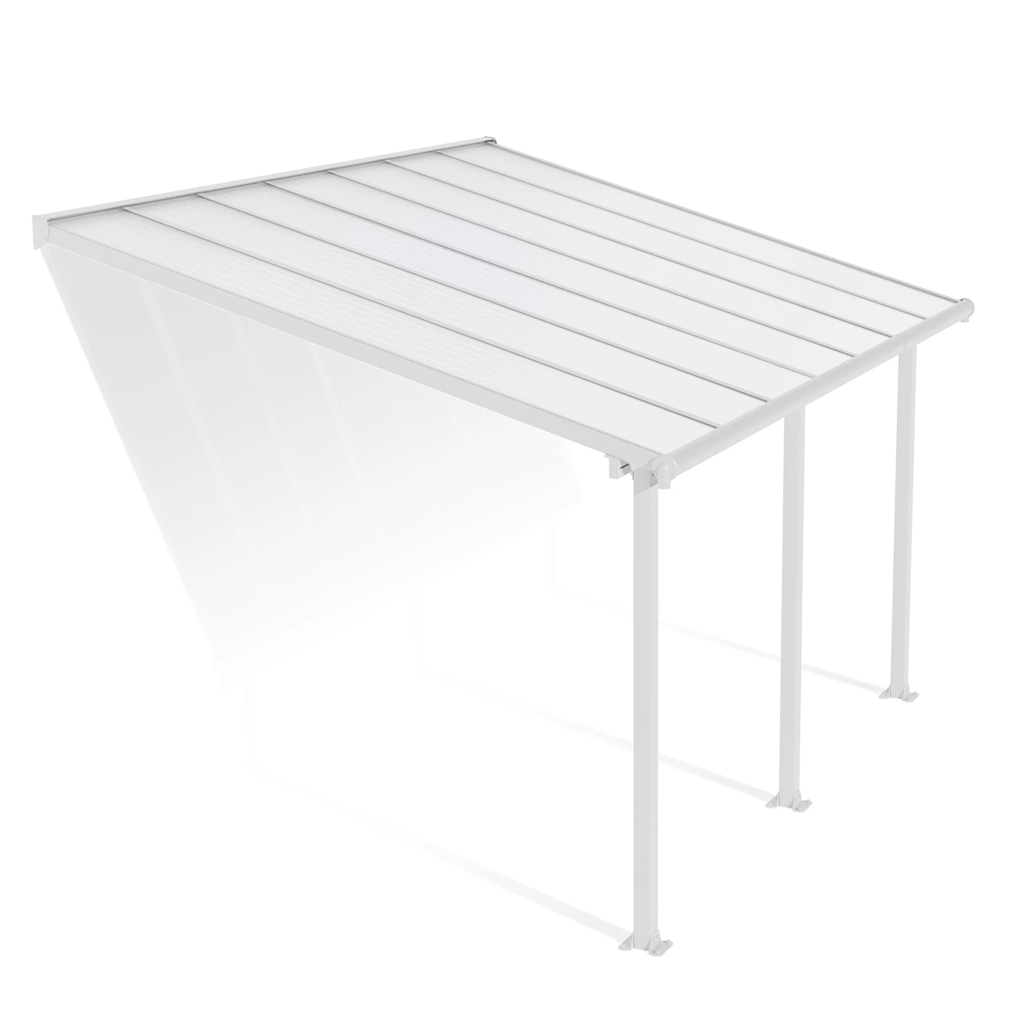 Palram - Canopia Olympia White Non-retractable Awning, (L)4.25m (H)3.05m (W)2.95m 4 Palram - Canopia Olympia White Non-retractable Awning, (L)4.25m (H)3.05m (W)2.95m - Image 2