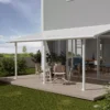 Palram - Canopia Olympia White Non-retractable Awning, (L)6.19m (H)3.05m (W)2.95m -Garden & Outdoors palram canopia olympia white non retractable awning l 6 19m h 3 05m w 2 95m7290108134308 01i bq
