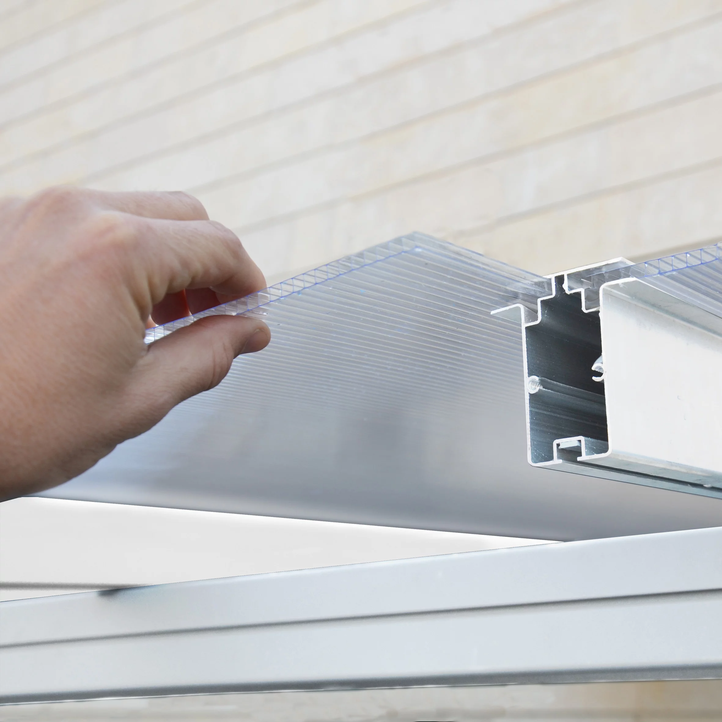 Palram - Canopia Sierra White Non-retractable Awning, (L)2.25m (H)3m (W)2.25m 9 Palram - Canopia Sierra White Non-retractable Awning, (L)2.25m (H)3m (W)2.25m - Image 7