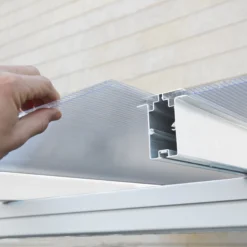 Palram - Canopia Sierra White Non-retractable Awning, (L)4.34m (H)3.05m (W)2.99m -Garden & Outdoors palram canopia sierra white non retractable awning l 4 34m h 3 05m w 2 99m7290108130287 08i bq