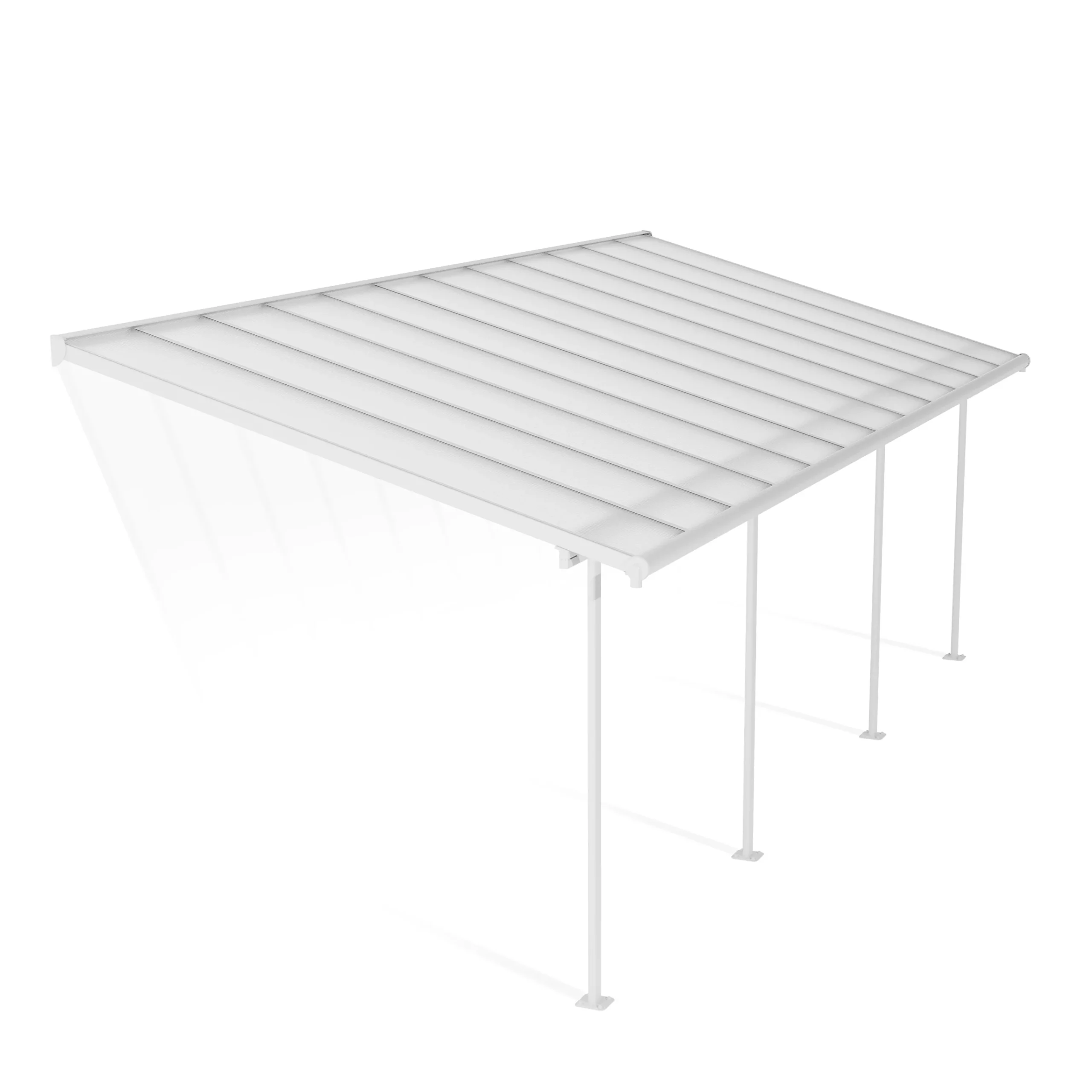 Palram - Canopia Sierra White Non-retractable Awning, (L)7.39m (H)3.05m (W)2.95m 4 Palram - Canopia Sierra White Non-retractable Awning, (L)7.39m (H)3.05m (W)2.95m - Image 2