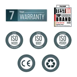 Palram - Canopia Sierra White Non-retractable Awning, (L)7.39m (H)3.05m (W)2.95m 21 Palram - Canopia Sierra White Non-retractable Awning, (L)7.39m (H)3.05m (W)2.95m -Garden & Outdoors palram canopia sierra white non retractable awning l 7 39m h 3 05m w 2 95m7290108130553 02t bq