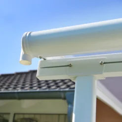 Palram - Canopia Sierra White Non-retractable Awning, (L)8.6m (H)3.05m (W)2.95m -Garden & Outdoors palram canopia sierra white non retractable awning l 8 6m h 3 05m w 2 95m7290108130560 04i bq