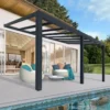 Palram - Canopia Stockholm Grey Non-retractable Awning, (L)5.88m (H)3.24m (W)3.41m 2 Palram - Canopia Stockholm Grey Non-retractable Awning, (L)5.88m (H)3.24m (W)3.41m -Garden & Outdoors palram canopia stockholm grey non retractable awning l 5 88m h 3 24m w 3 41m7290108602524 02i bq